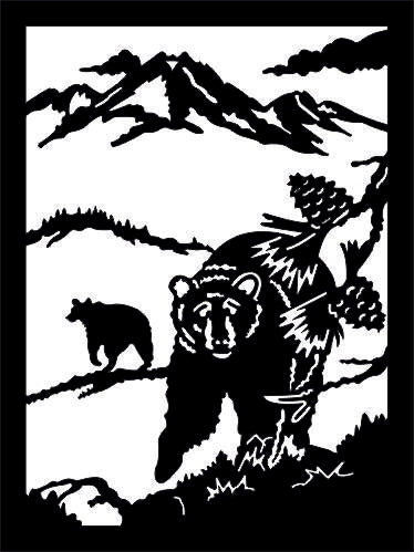 Bears with Mountains 2