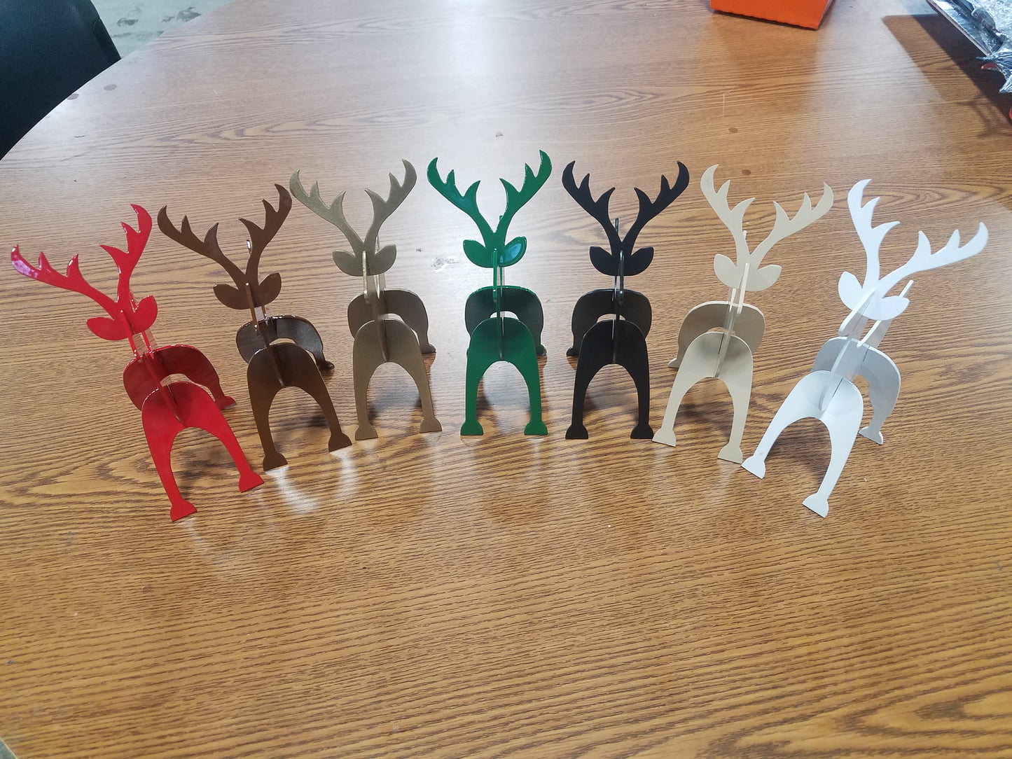 Laser Cut Take Apart Reindeer