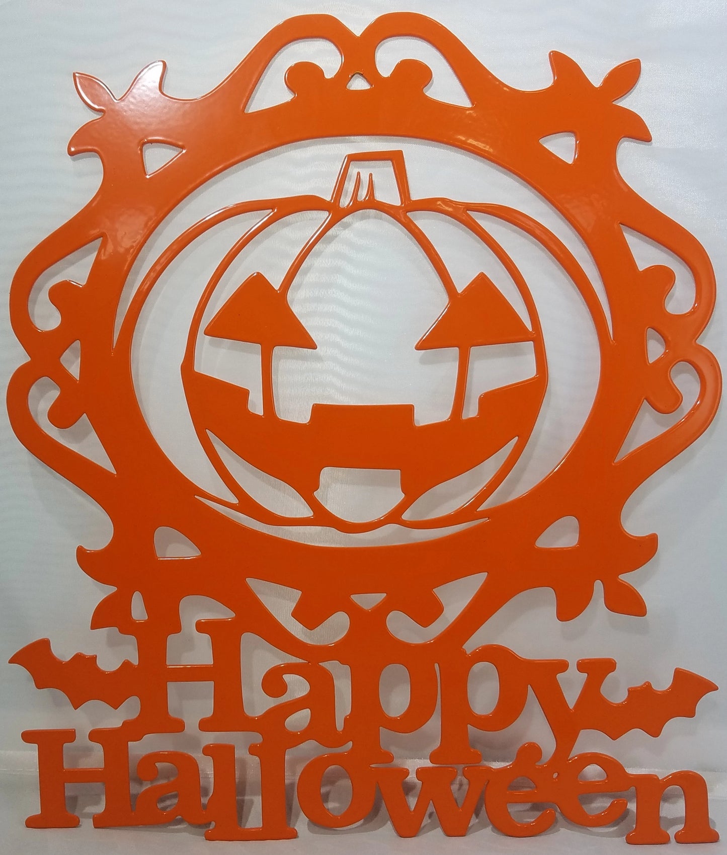 "Happy Halloween" Pumpkin